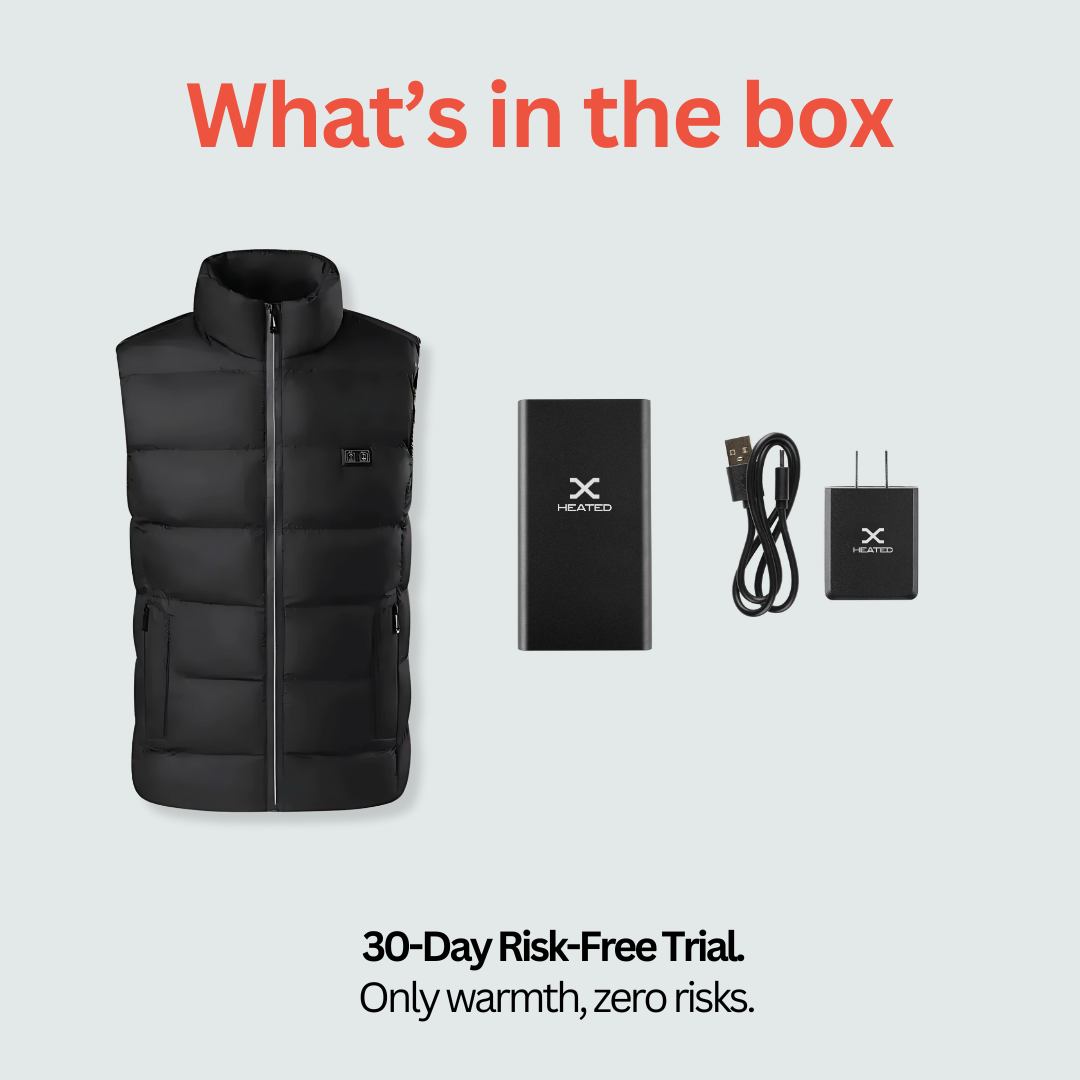 men's heated gilet
