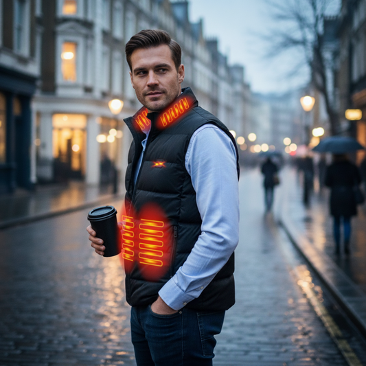 men's heated gilet